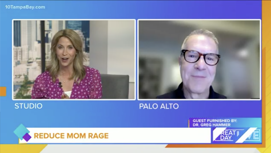 Great Day Live Tampa on WTSP, CBS Affiliate – Using Mindfulness for Mom Rage