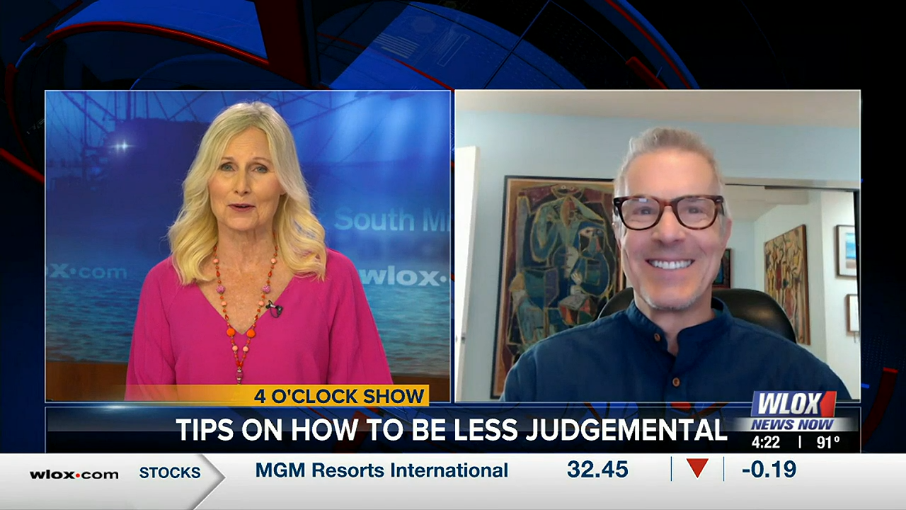 The 4 O’Clock Show on ABC13 WLOX, Biloxi, MS – The Key to Nonjudgment… Is Mindfulness?