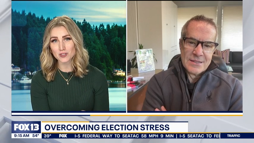 Good Day Seattle on KCPQ FOX13 – Coping with election stress