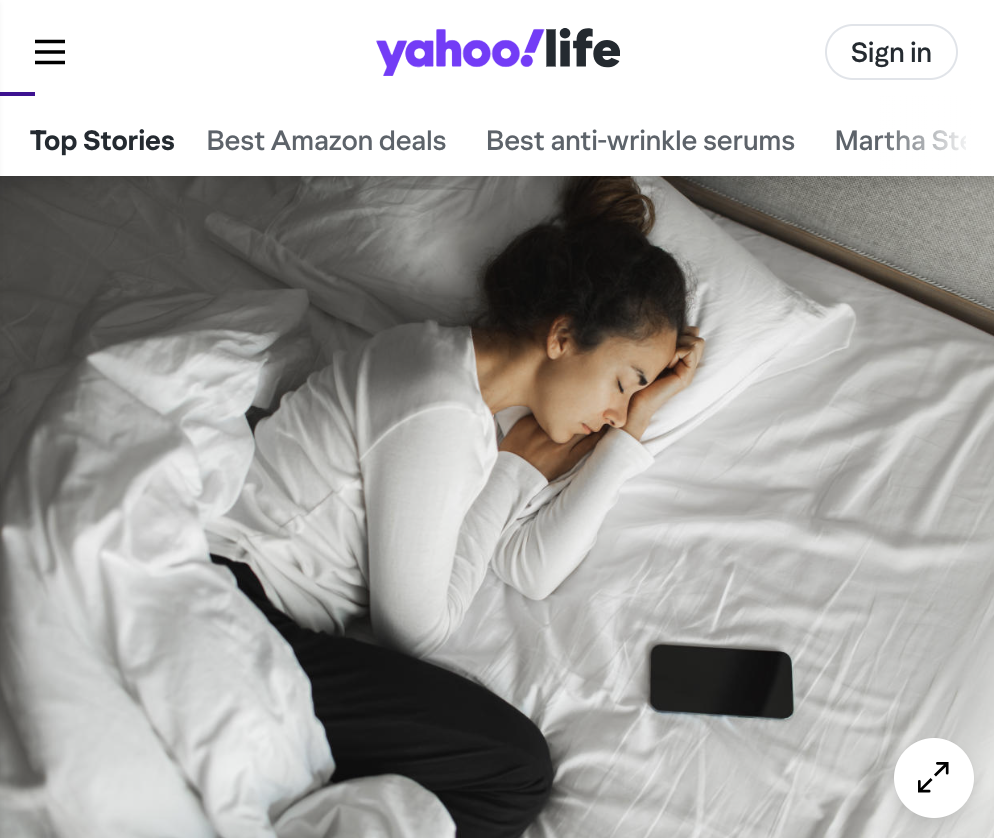 Yahoo Life – How much sleep do you need?